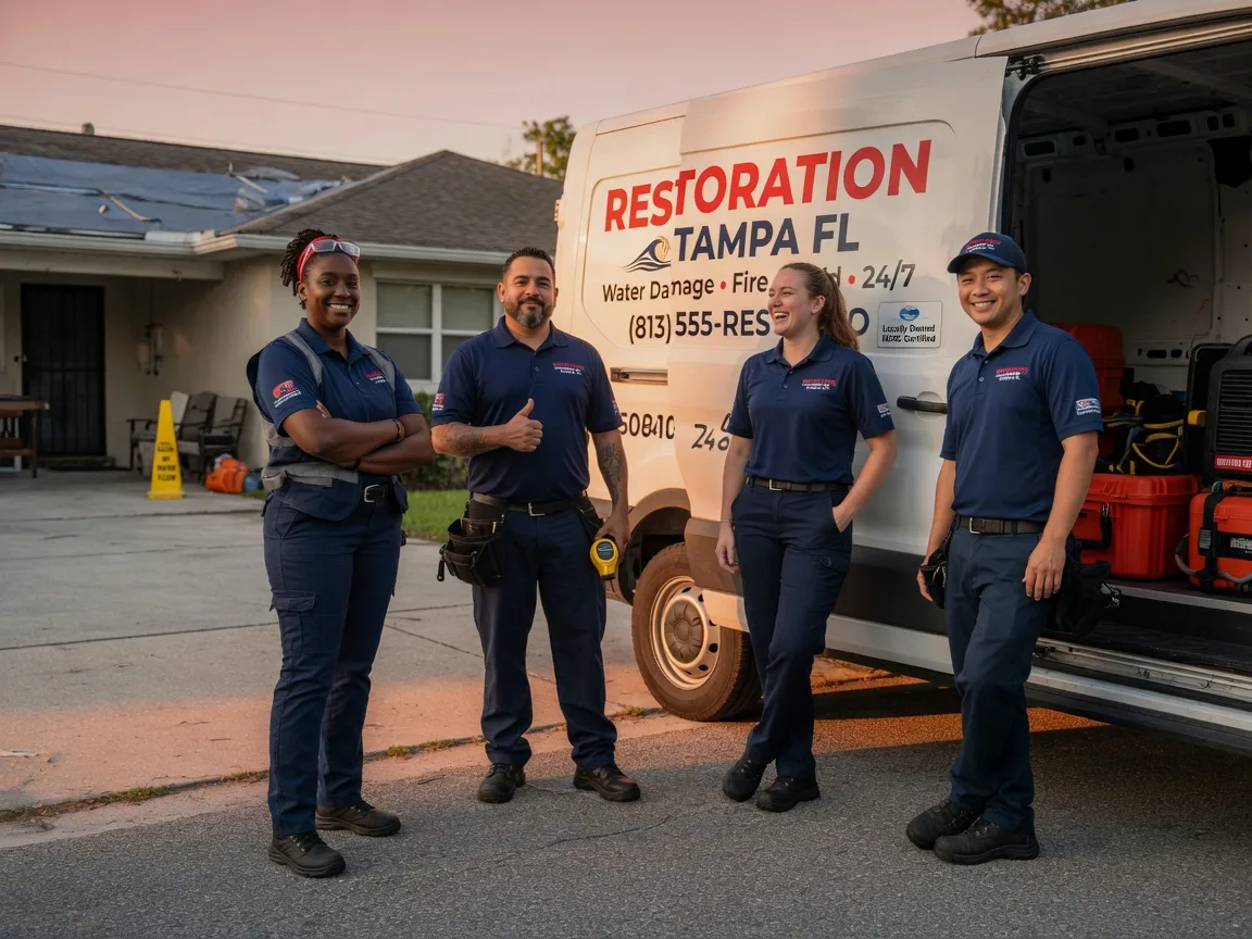 Water Damage Restoration company in Butte Des Morts, WI